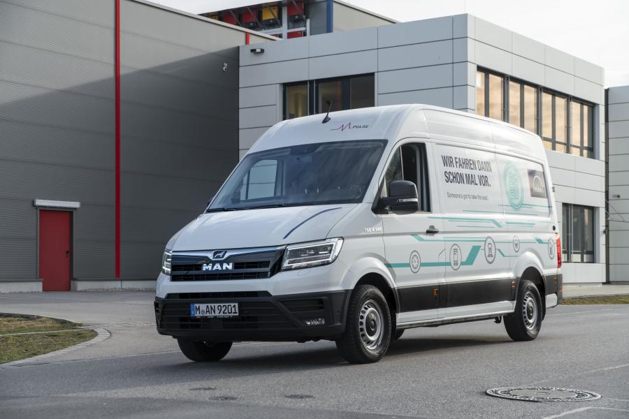  MAN eTGE 4.140 Van 2018 года  (фото 5 из 10)